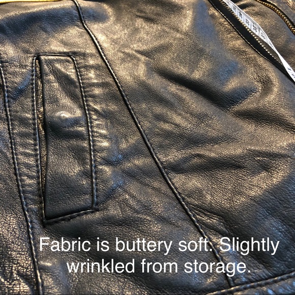 Idra for Anthropologie Leather Moto Jacket - Picture 6 of 7